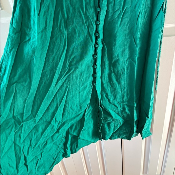 Green Button-Down midi Dress - Picture 12 of 12